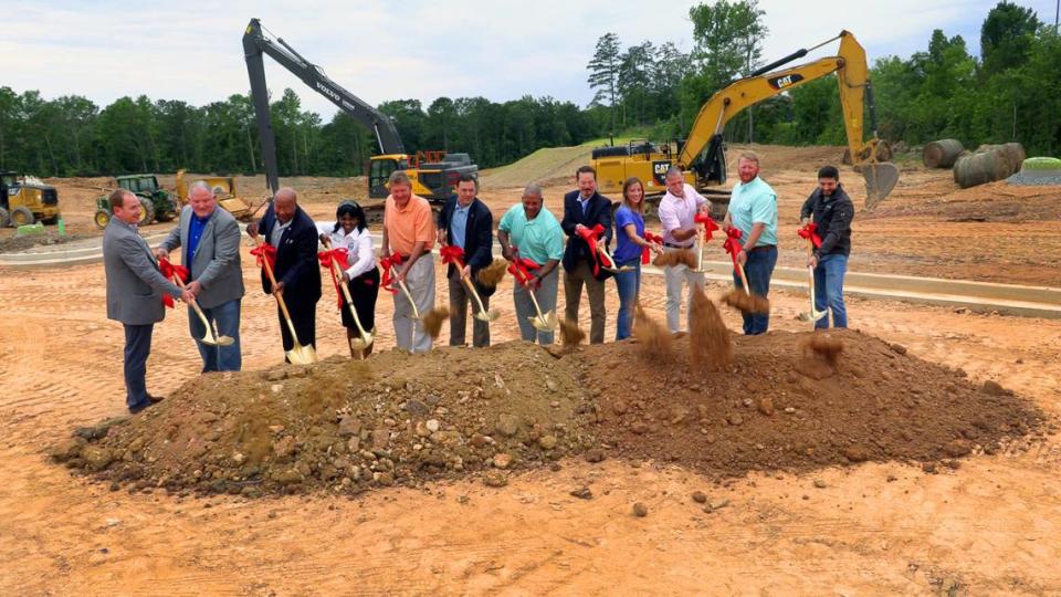 Lindstrom & Company Real Estate Development, along with community leaders, hosted a groundbreaking ceremony Thursday morning for their development along HWY 280 in Phenix City, Alabama. 05/30/2024