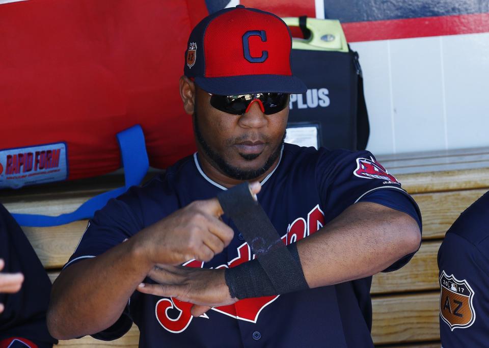 Edwin Encarnacion is a big addition to the Indians' lineup. (AP)