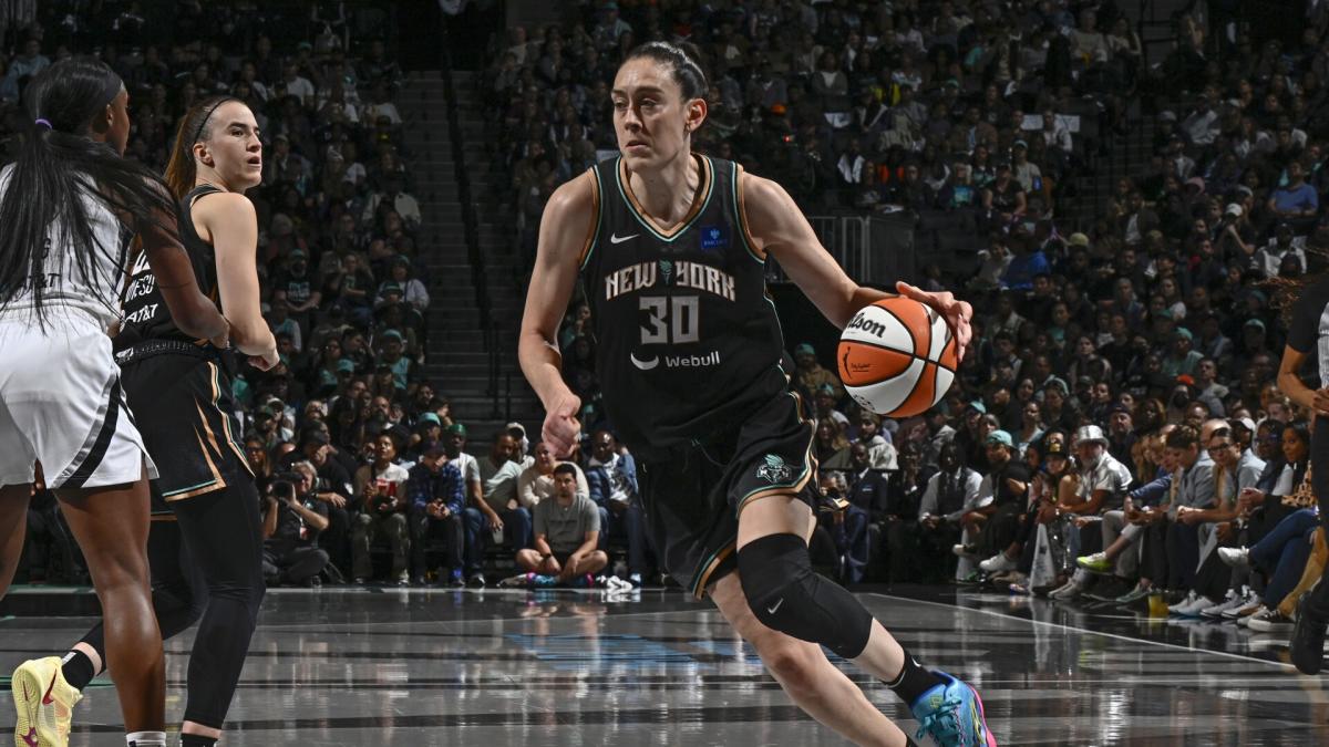 Breanna Stewart reminds Aces she’s still a force, drops 34 in Liberty Game 1 win