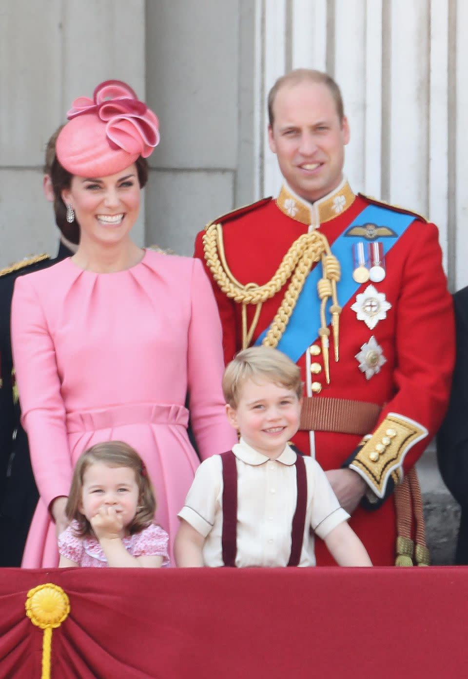 Kate and Wills didn't waste time welcoming Prince George and Princess Charlotte - with another just weeks away. Photo: Getty