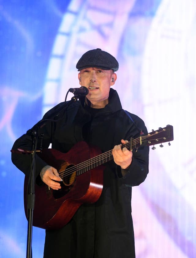 Gerry Cinnamon entertainned the fans 