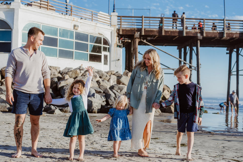 the author and her family