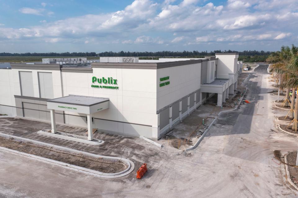 A new Publix is being built near the Westlake community on February 25, 2023.
