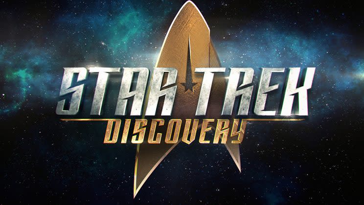 The official logo of Star Trek: Discovery