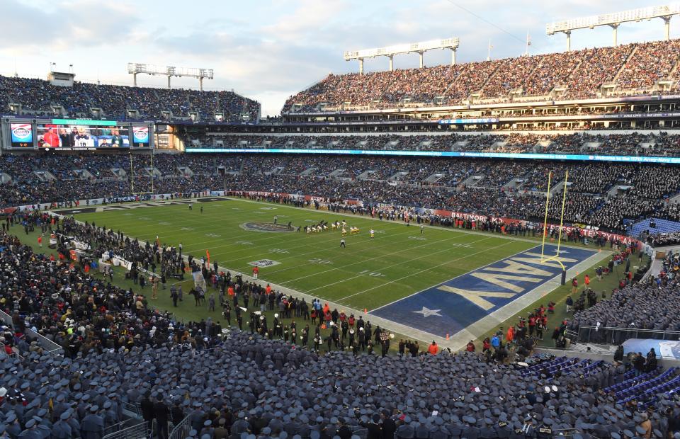 This won’t be the first Army-Navy game that Donald Trump has attended. (Getty Images)