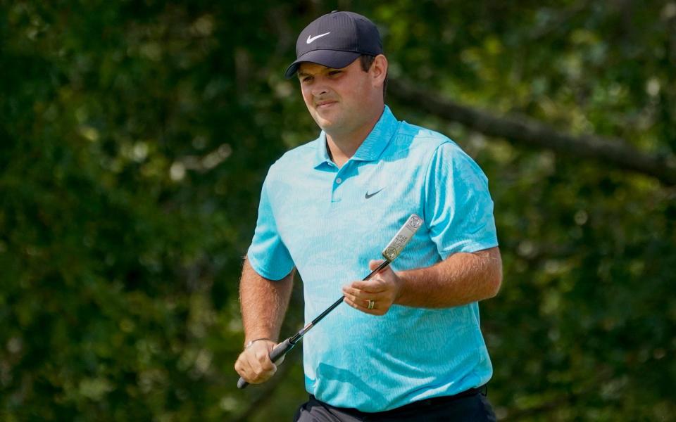 Patrick Reed, of the United States, walks to the 13th green during the second round of the US Open  - AP