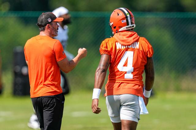 Watson: Stefanski connection, offense sold him on Browns