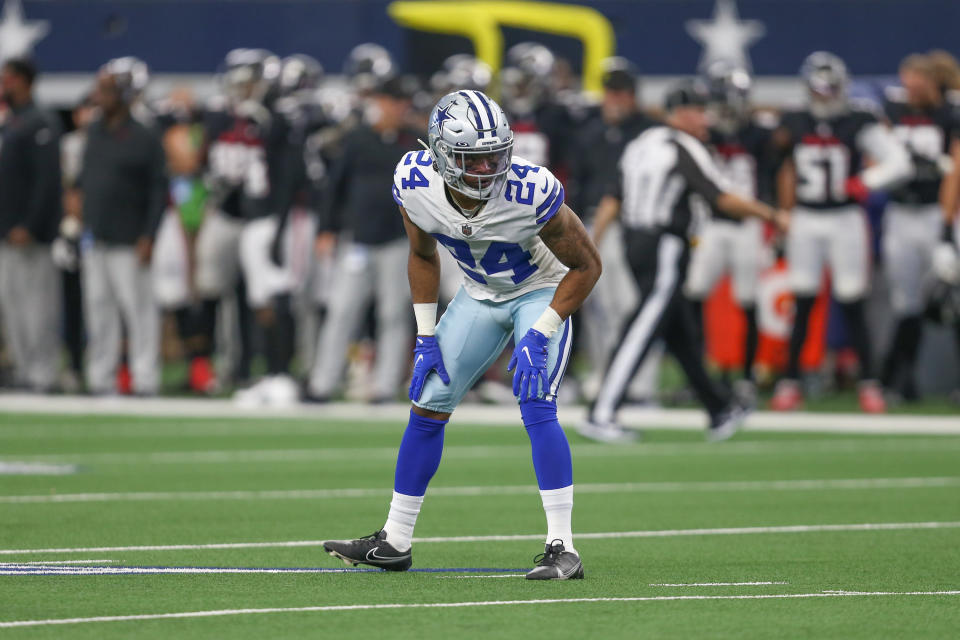 A defense attorney told the Dallas Morning News that Cowboys cornerback Kelvin Joseph was present in a vehicle targeted in a homicide investigation, but that Joseph was an unarmed occupant and didn’t fire a weapon. (Photo by George Walker/Icon Sportswire via Getty Images)