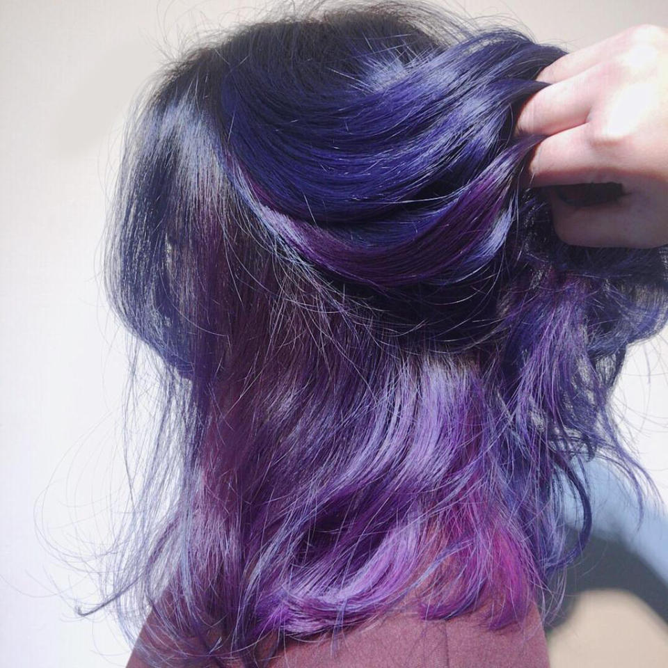 冷調特殊色持續熱燒！夢幻珊瑚藍紫髮色超吸睛