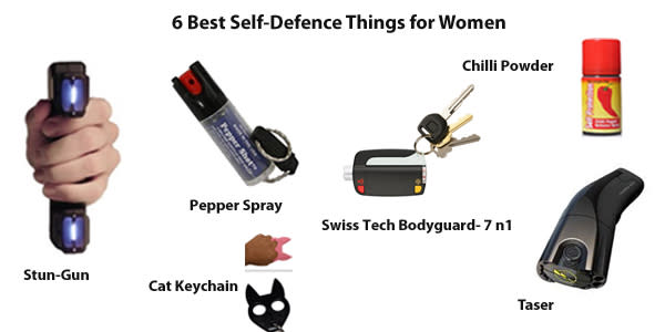 Women can gain the advantage in a violent situation with the use of a stun  gun or TASER device.