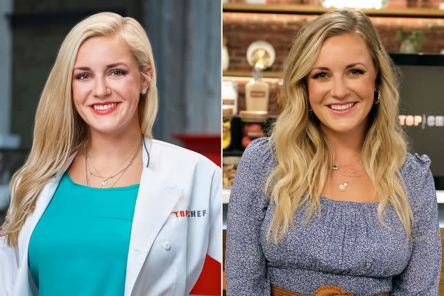 Smallz & Raskind/Bravo/NBCU Photo Bank/NBCUniversal via Getty Images; David Moir/Bravo via Getty Images Kelsey Barnard Clark on Top Chef and now