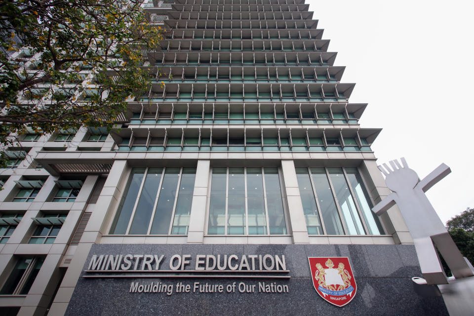 Ministry of Education (MOE)(Yahoo News Singapore file photo)