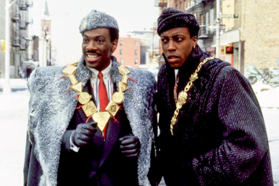 Eddie Murphy and Arsenio Hall in 'Coming to America'