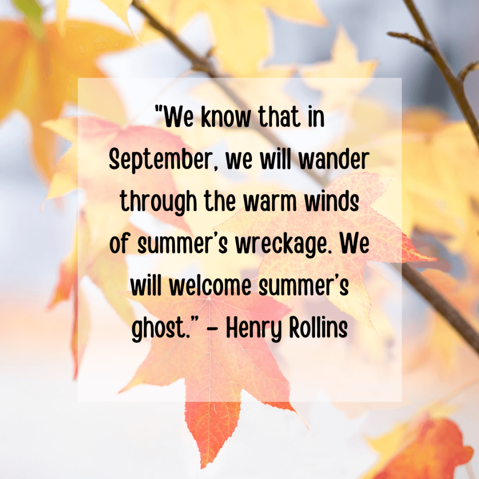 September Quotes