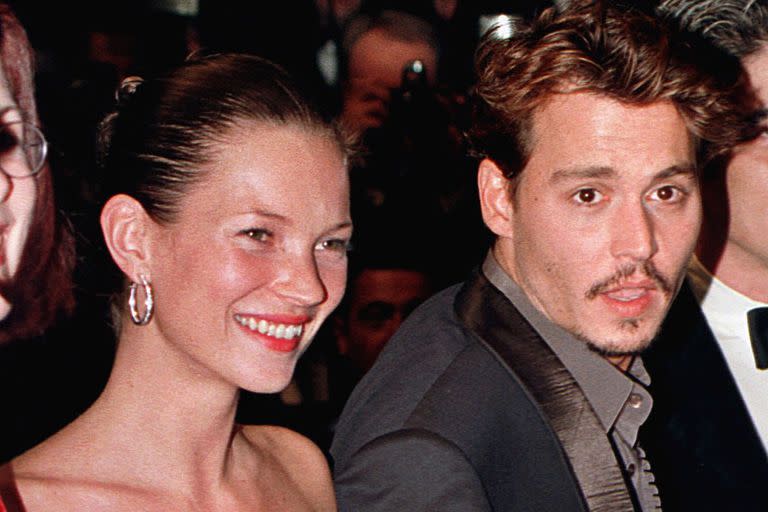 Kate Moss y Johnny Depp