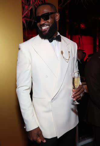 <p>Kevin Mazur/VF24/WireImage for Vanity Fair</p> LeBron James