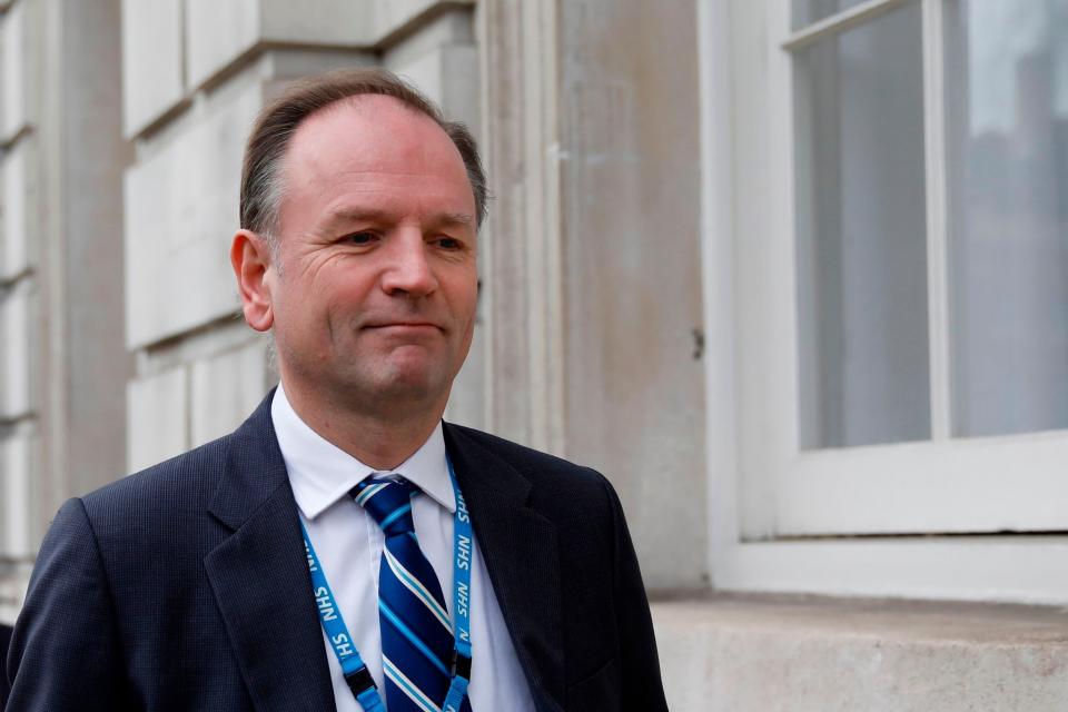 Sir Simon Stevens: AFP via Getty Images