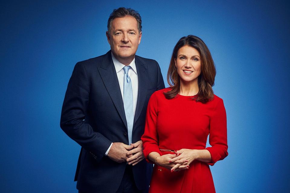 Piers Morgan and Susannah Reid ITV