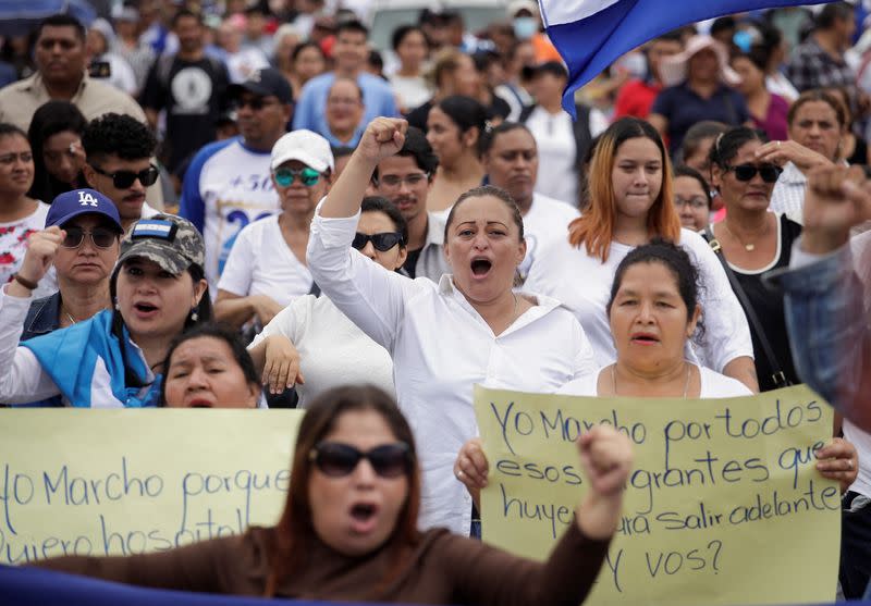 Anti-government protest in Tegucigalpa