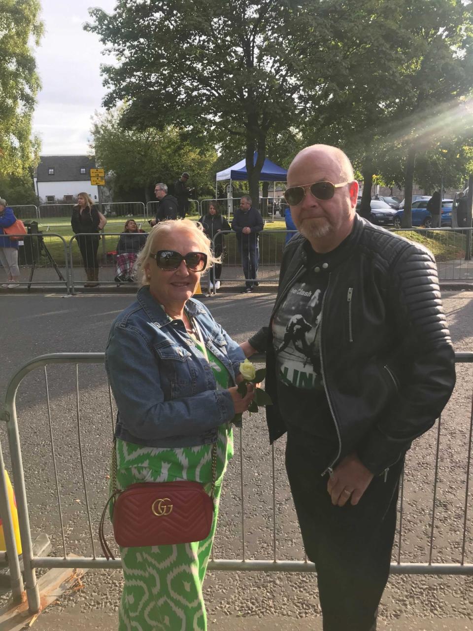 Colin and Patricia Dunmore had travelled to Ballater from Liverpool (Holly Bancroft)