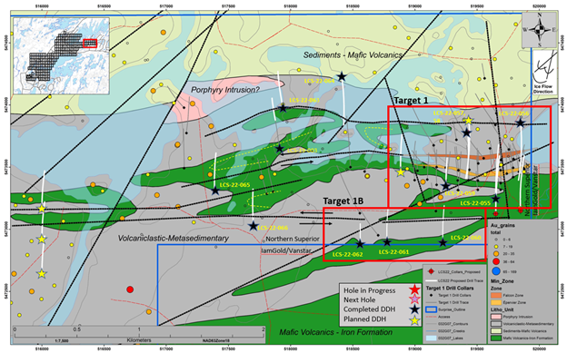 Northern Superior Resources Inc., Tuesday, June 14, 2022, Press release picture