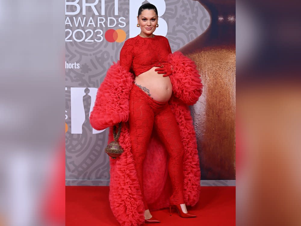 Jessie J bei den Brit Awards. (Bild: imago/PA Images)