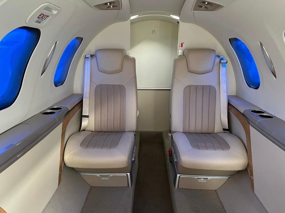 Flying on Volato's $5 million HondaJet.