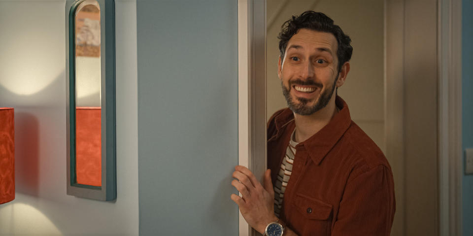 Veggie (Blake Harrison) in Still Up. (Apple TV+)