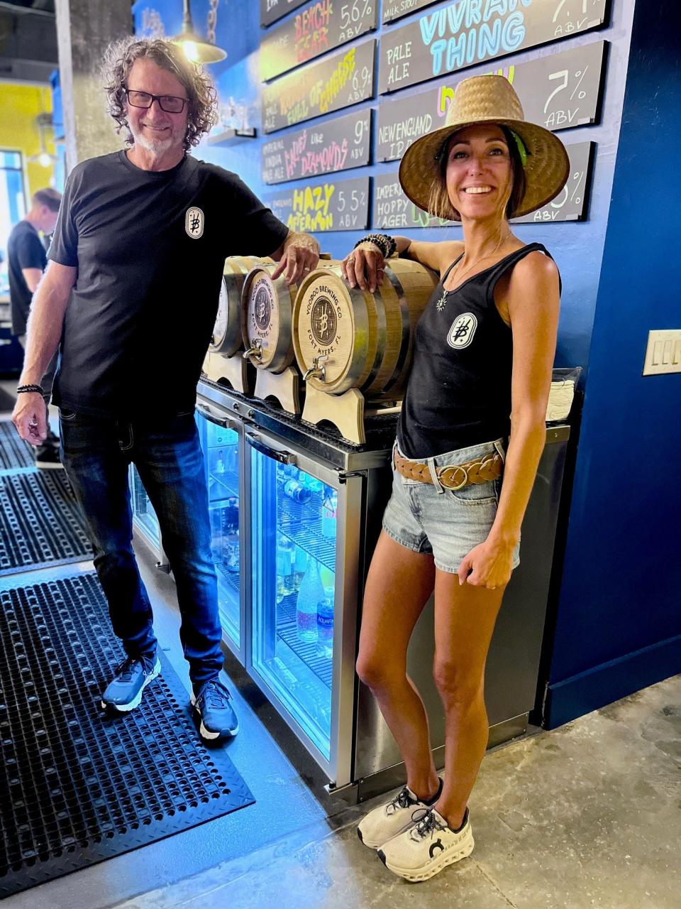 Keith and Mashelle Towles are the owners of Voodoo Brewing Co. in downtown Fort Myers.