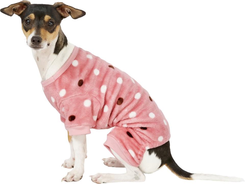 Pink Polka Dot Pajamas for Pets