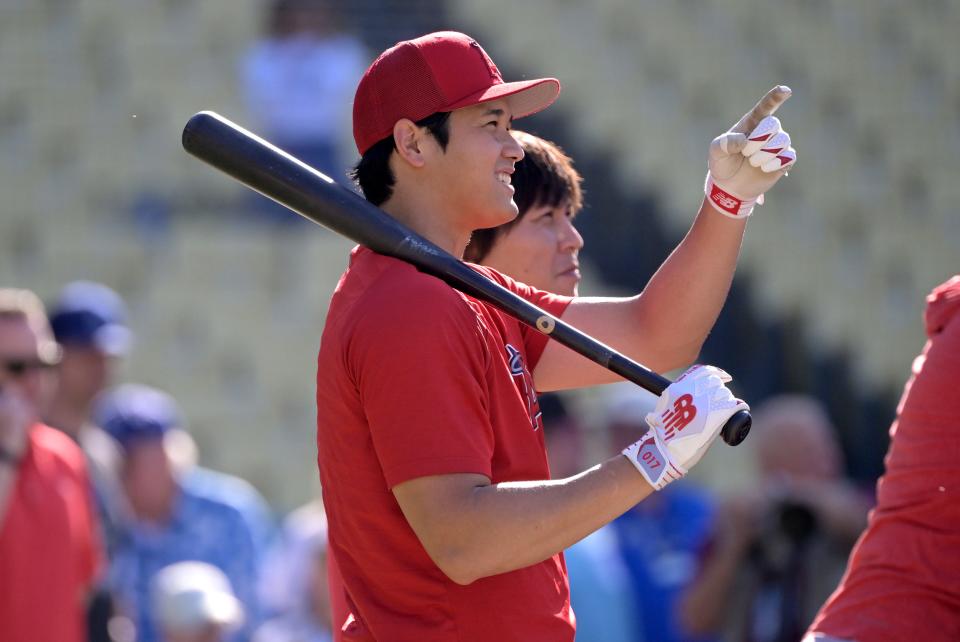 Shohei Ohtani agreed to a 10-year deal with the Dodgers.