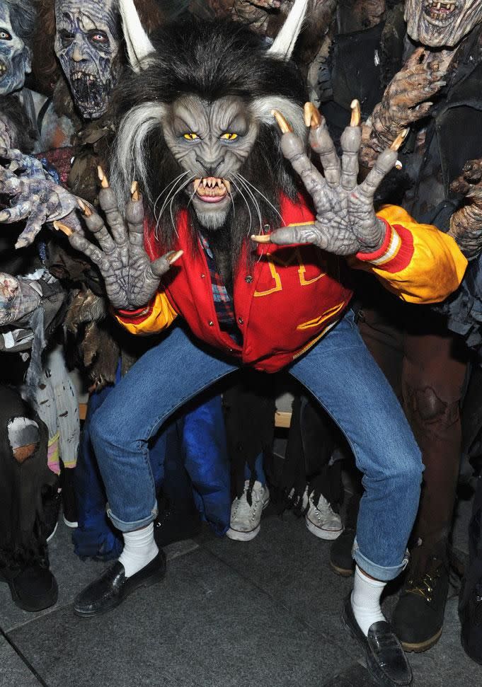 Heidi Klum got in touch with her wild side for her annual Halloween bash this year. Source: Getty