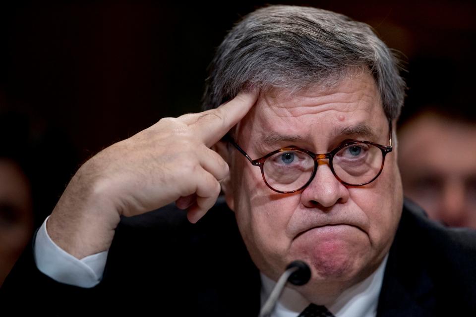 Attorney General William Barr.