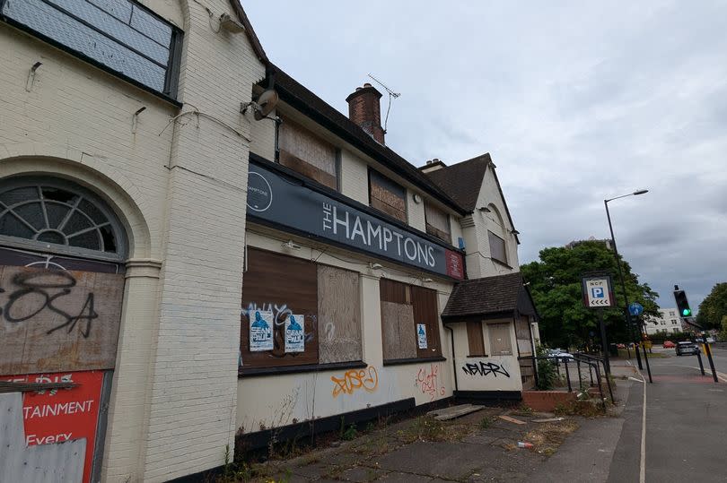 The abandoned Hamptons pub in Coventry, 8 July 2024