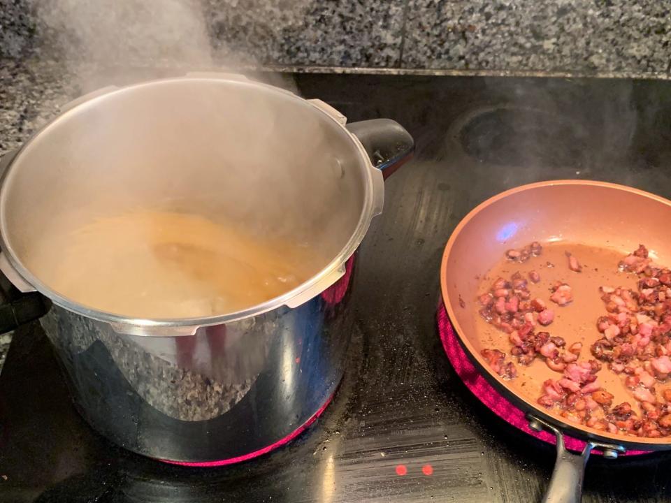 Ina Garten Spring Carbonara Pasta