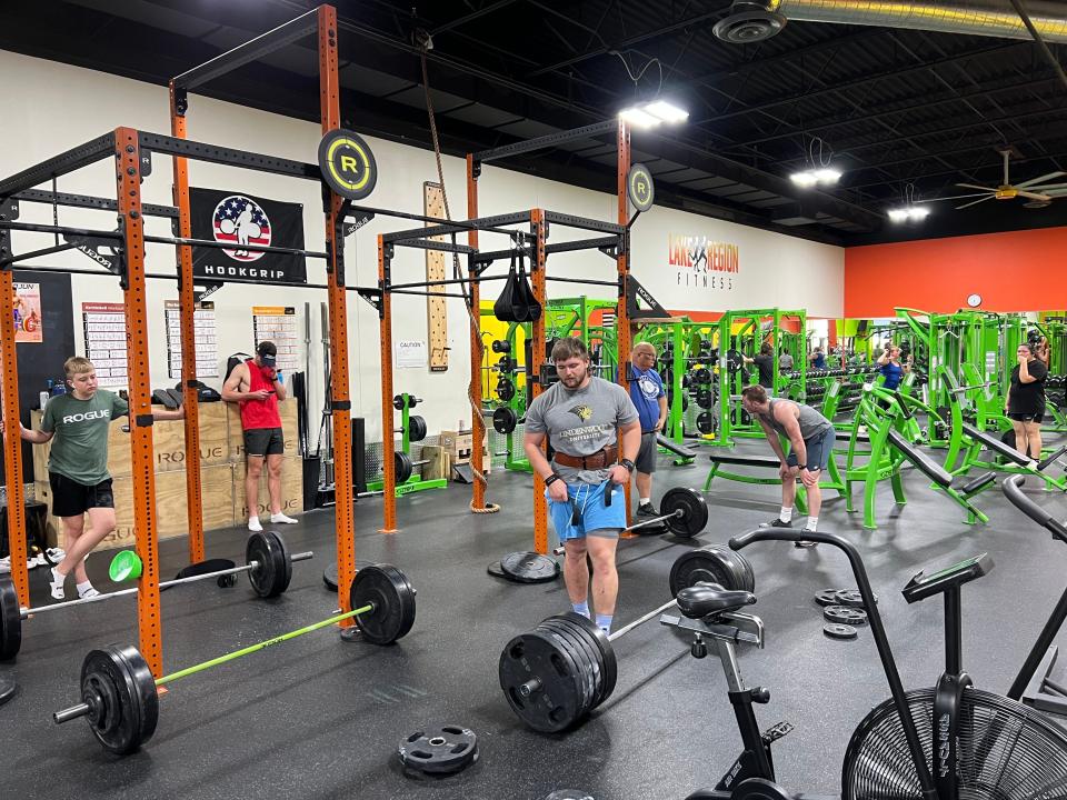 The Norseman Barbell Club is a local weightlifting club located in Devils Lake.