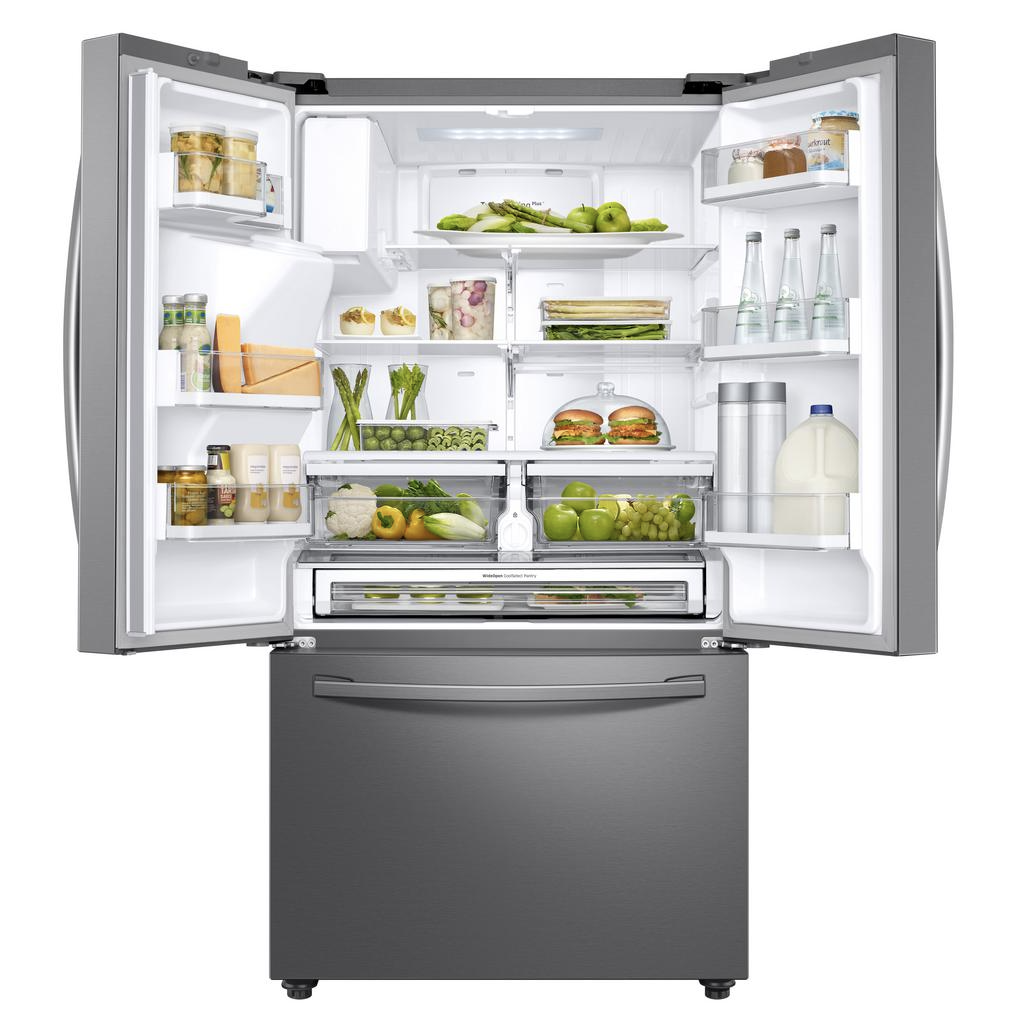 3-Door French Door Refrigerator in Stainless Steel with CoolSelect Pantry