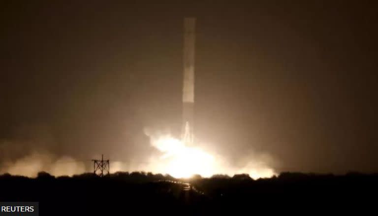 Un cohete Falcon 9 de SpaceX fue lanzado desde Florida en 2015.