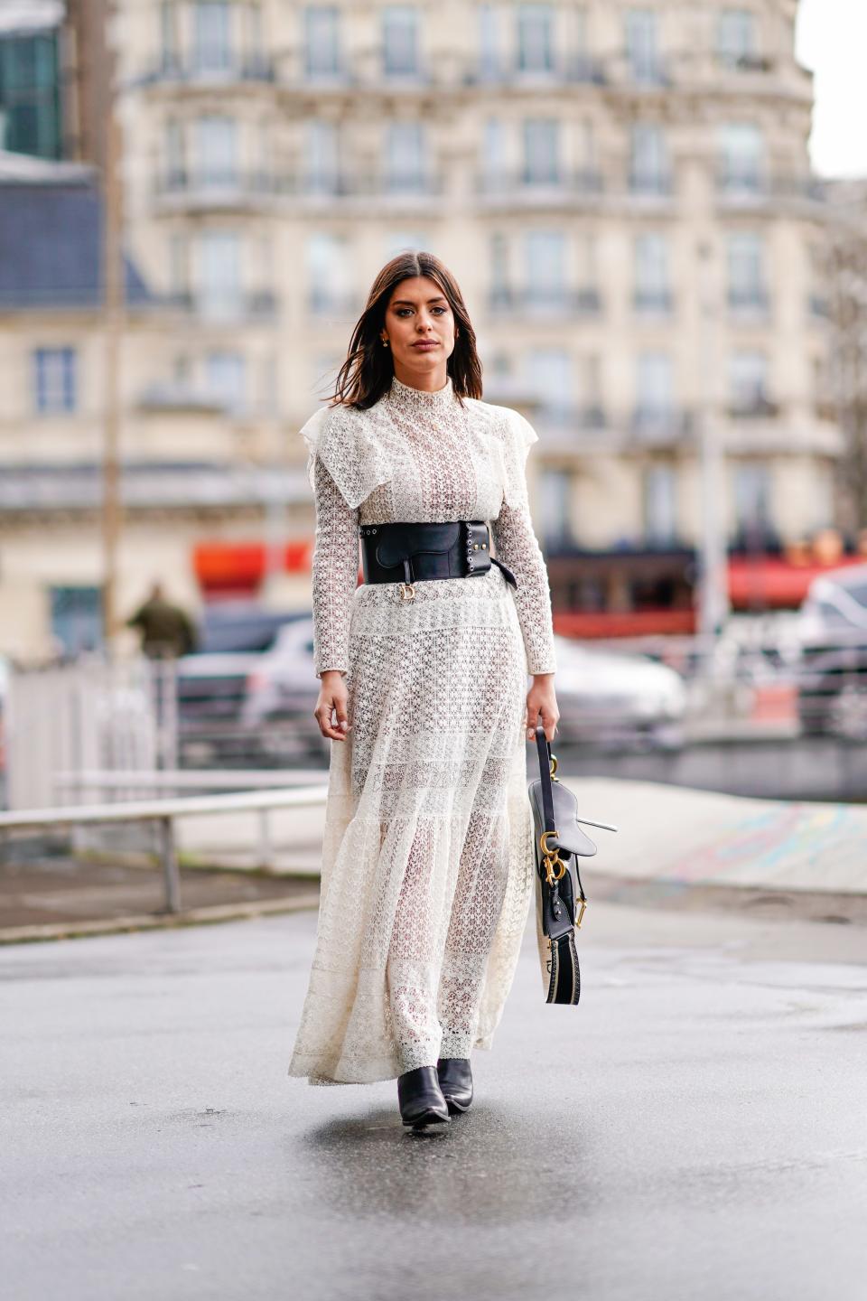 <h1 class="title">Street Style - Paris Fashion Week Womenswear Fall/Winter 2019/2020 : Day Eight</h1><cite class="credit">Edward Berthelot</cite>