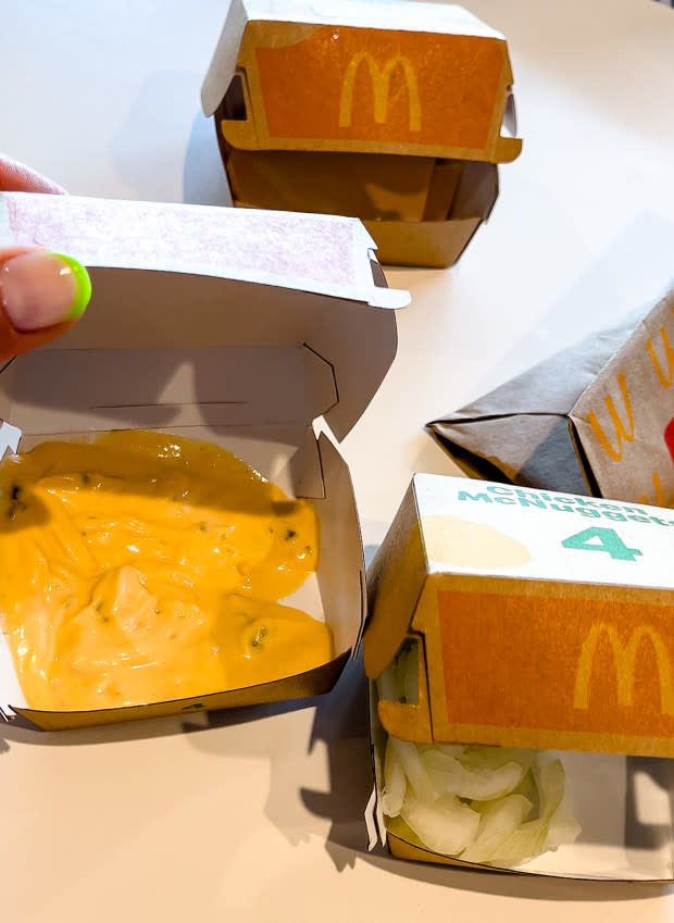 Animal-Style ingredients at McDonald's<p>Courtesy of Jessica Wrubel</p>