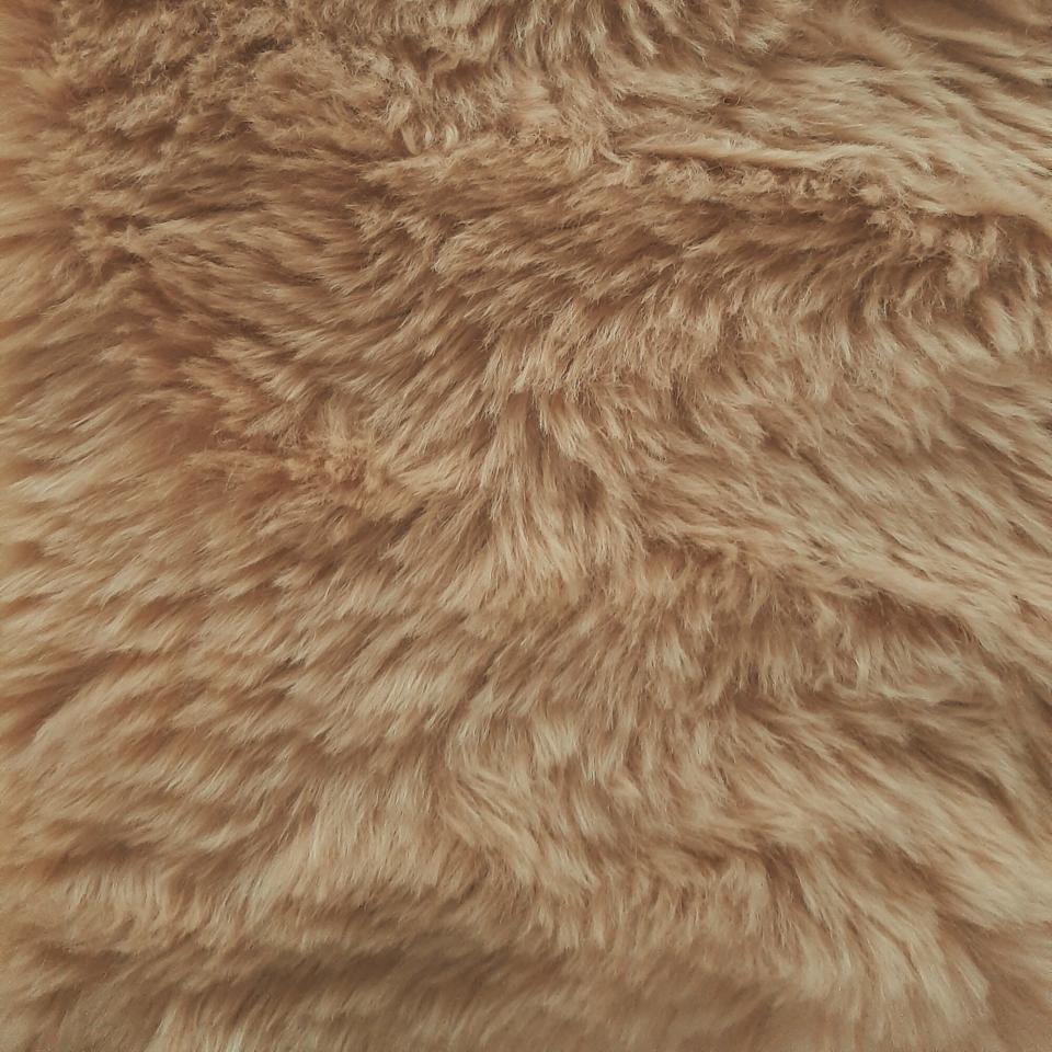 A close-up of Ecopel’s new Flur 100-percent bio-based fur material.