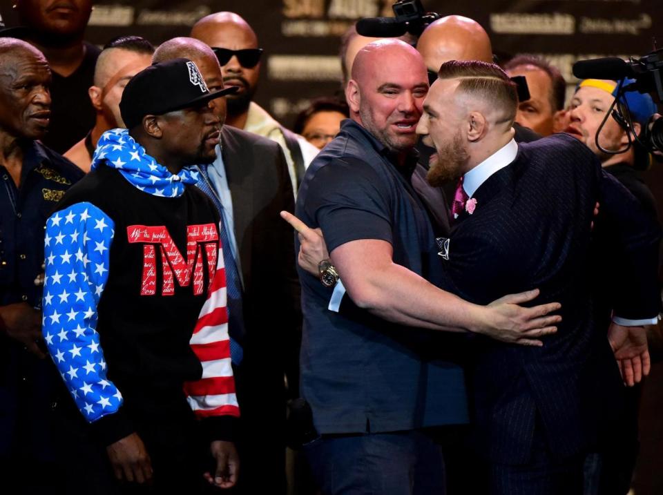 White has admitted that Mayweather is the A-side (Getty)