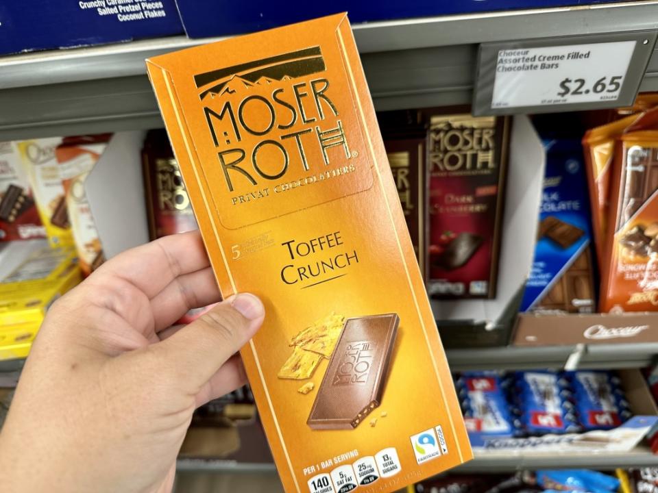 Moser Roth Toffee Crunch Chocolate Bar<p>Krista Marshall</p>