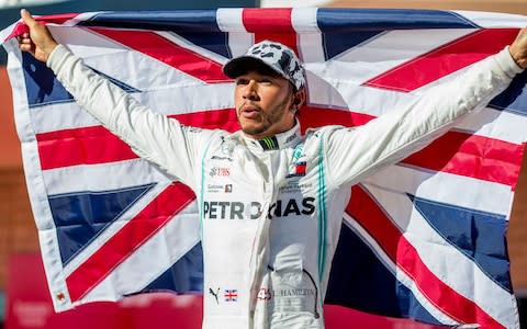 Lewis Hamilton of Mercedes and Great Britain during the F1 Grand Prix of USA at Circuit of The Americas on November 03, 2019 in Austin, Texa - Credit: Getty Images