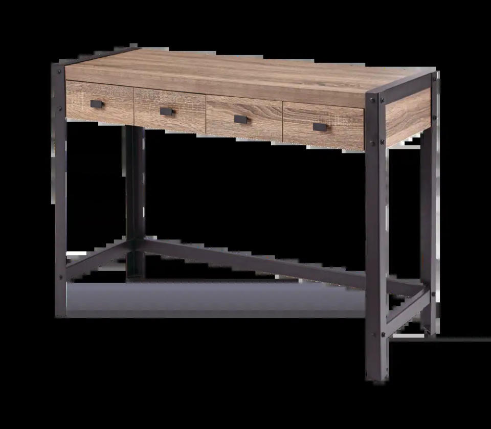 Canvas Ossington 2-Drawer Accent Table. Image via Canadian Tire.