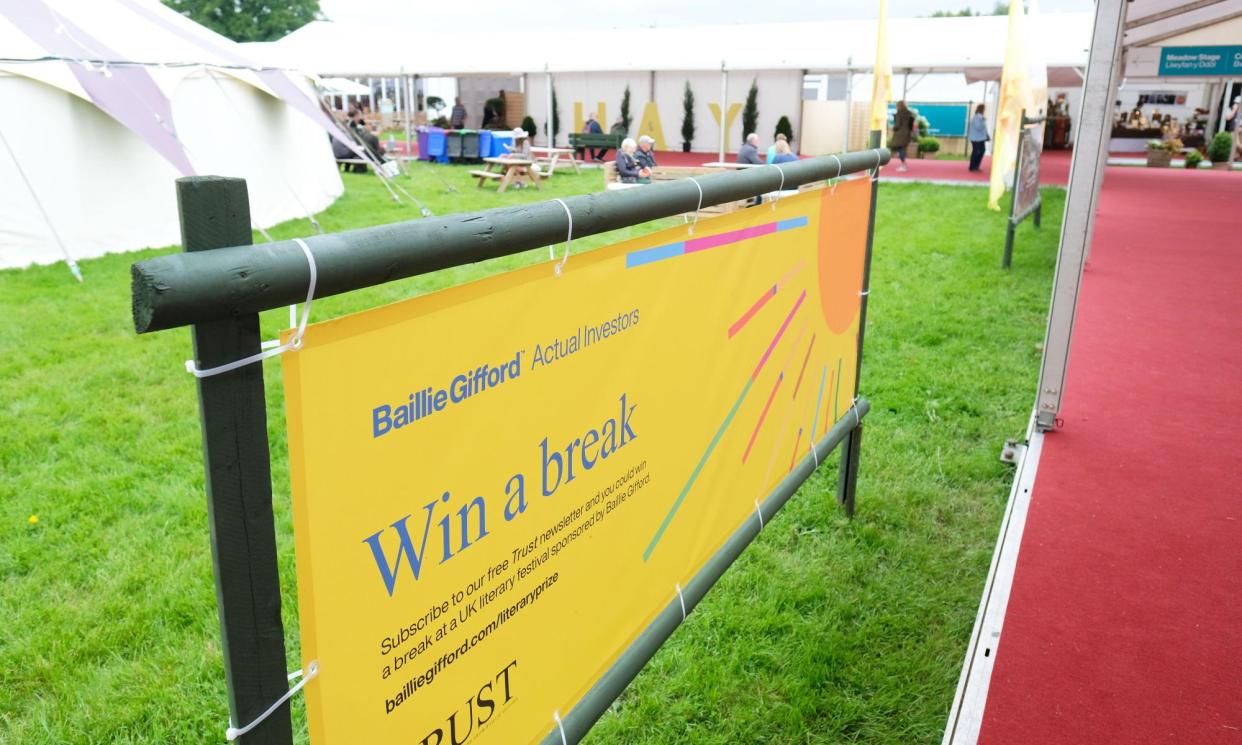 <span>The Hay festival was the first to pull out of its sponsorship deal with the firm.</span><span>Photograph: Steven May/Alamy</span>