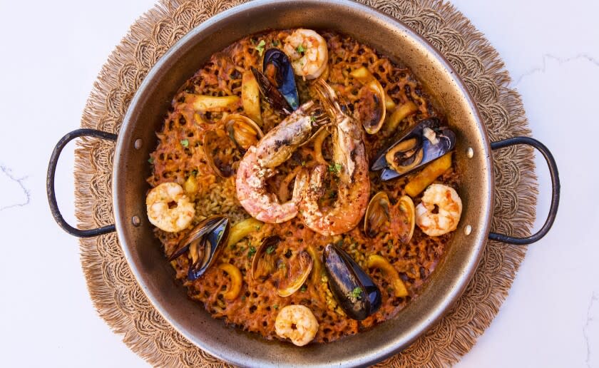 Pasadena's new Spanish restaurant serves a range of paellas, pitchers of sangrias, and an array of tapas from Spanish chef Alejandro Llobet Domenech.