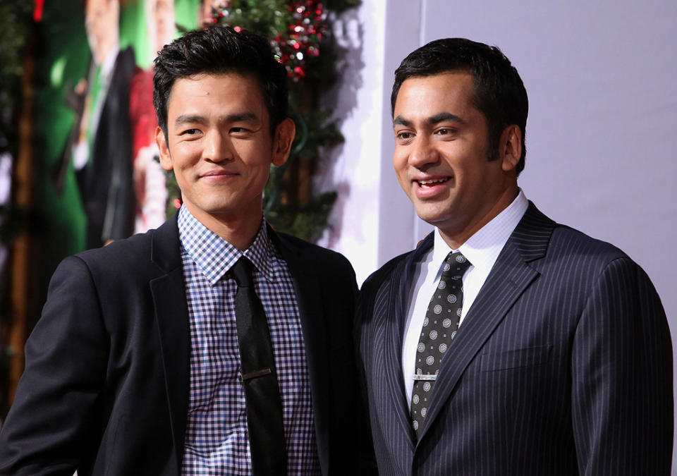 A Very Harold & Kumar 3D Christmas 2011 LA Premiere Kal Penn John Cho Neil Patrick Harris