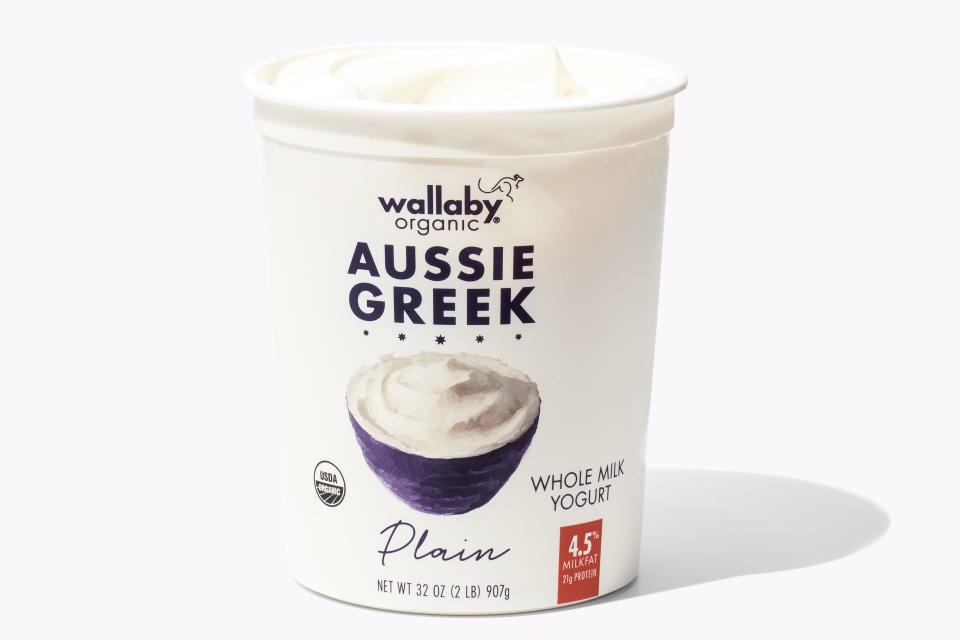 This is Wallaby Greek yogurt that we loooove. Buy it by the tub!