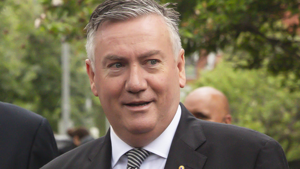 Eddie McGuire was looked over for life membership of the AFL this season, prompting Caroline Wilson to come to his defence. (Photo by Sam Tabone/Getty Images)